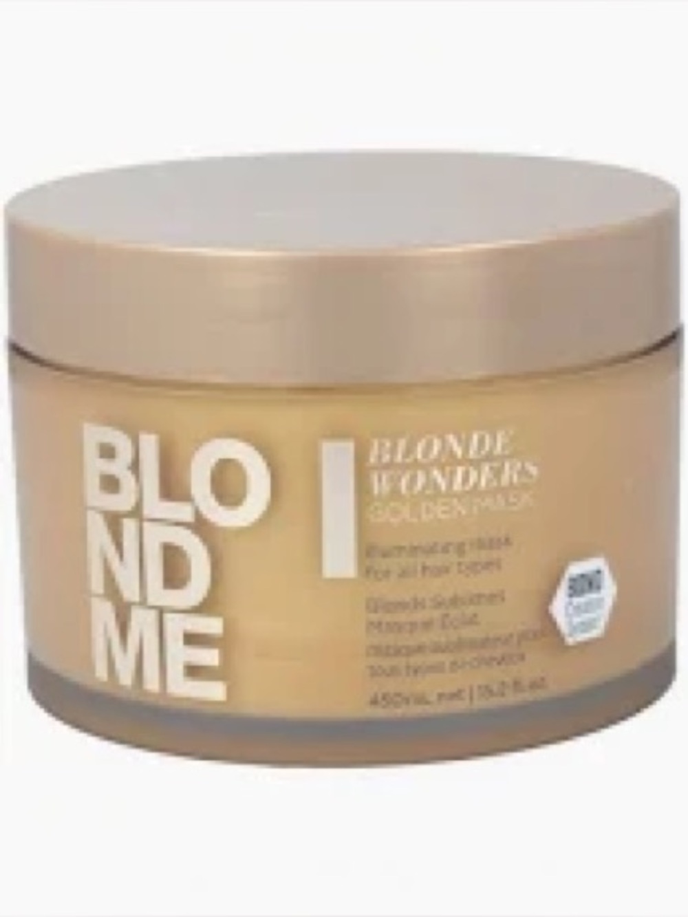 Blond Me Blonde Wonders Golden Mask - Nourishing Hair Mask (Gold)